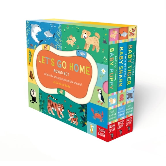 Let's Go Home Let's Go Home Boxed Set: Puppy, Shark, Tiger Volume 13, (Board Book)