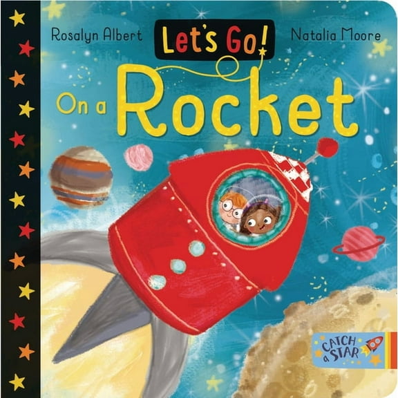 Let's Go! Let's Go on a Rocket, (Board Book)