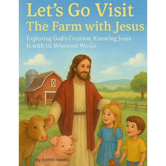 Let's Go Visit the Farm With Jesus: Exploring God's Creation, Knowing Jesus Is With Us Wherever We Go, (Paperback)