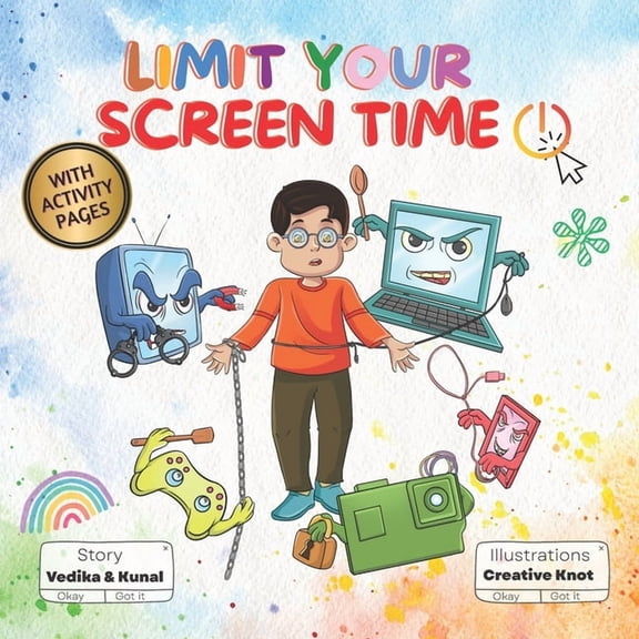 Let's Learn Picture Books Limit Your Screen Time: A Children's Book Promoting Outdoor Play, Healthy Living, and Breaking Screen Addiction for, Book 3, (Paperback)