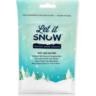 Amazing Super Snow Powder by be Amazing! Toys - Faux Snow - Makes over 2  Gallons of Artificial Snow - Includes Plastic Bucket, - Non-Toxic Snow for  Kids – Ages 4+ 