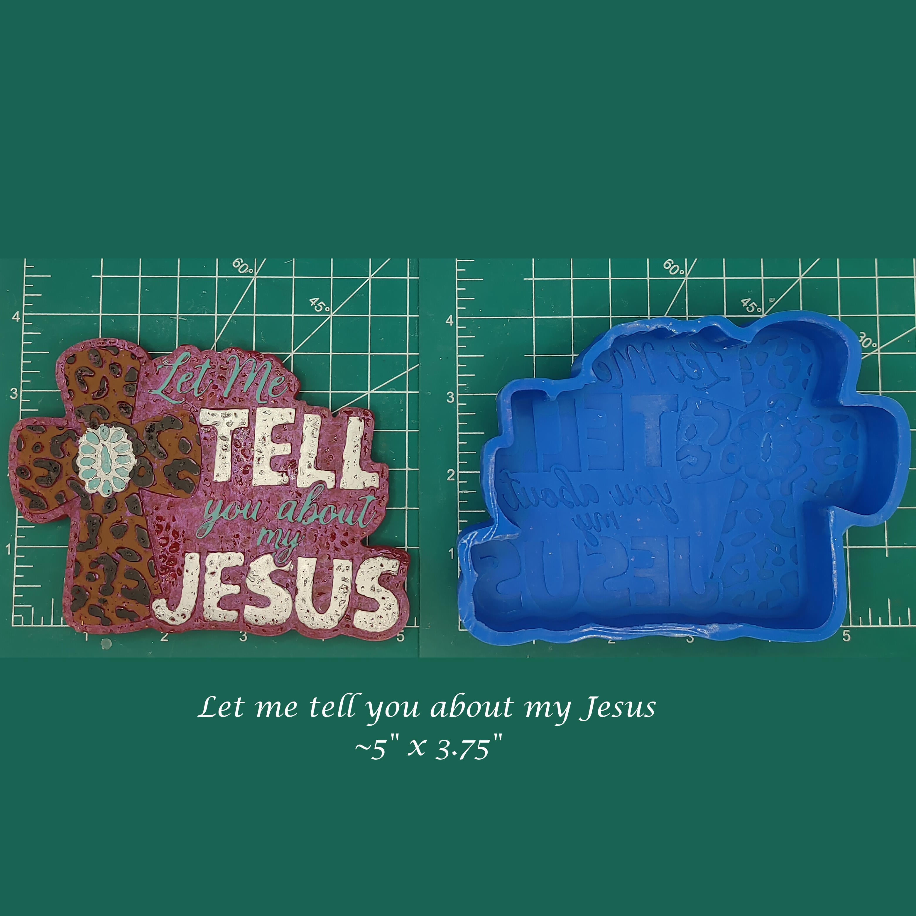 Let me tell you about my Jesus Silicone Freshie Mold