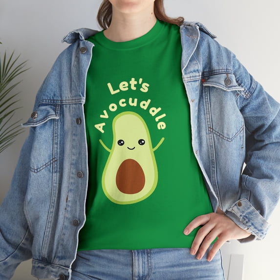 Let's Avocuddle Cute Kawaii Avocado T-Shirt