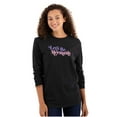thumbnail image 1 of Let's Be Mermaids Cute Beach Day Women Plus Size Long Sleeve Graphic Tee Brisco Brands 2X, 1 of 5