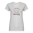 thumbnail image 1 of Let's Be Unicorns Shaped T-Shirt Women -Image by Shutterstock, Female Small, 1 of 2