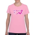 thumbnail image 1 of Let's Beach Off Doll T-shirt Women's -SmartPrintsInk Designs, 1 of 3