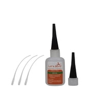 Lets Bond 1 oz Medium Professional Grade Instant Glue, Premium Cyanoacrylate, 100 CPS