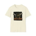 thumbnail image 1 of Let's Chill T-shirt - Astronauts in Space - Unisex Softstyle Tee, 1 of 3