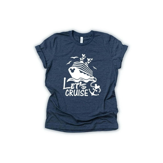 Let's Cruise Disney T-Shirt, Disney World T-Shirt, Unisex T-Shirt