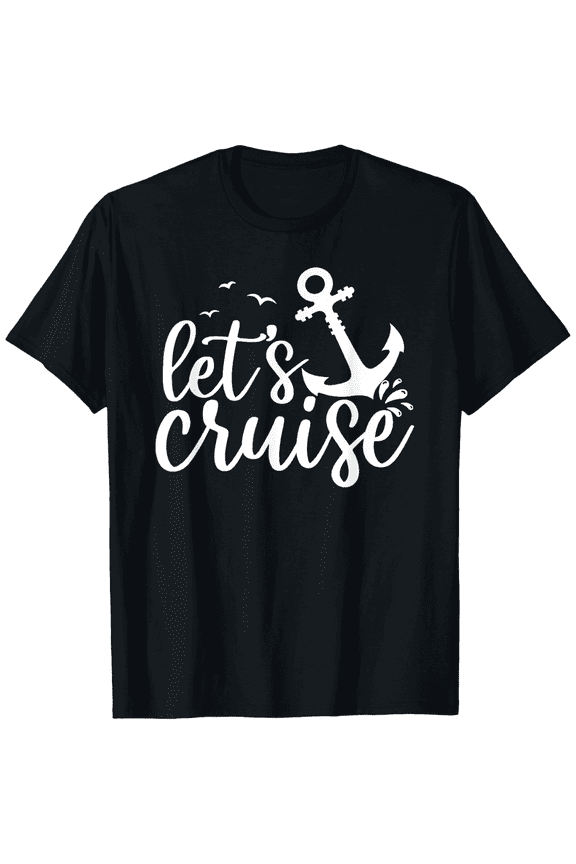 Let's Cruise Men Vacation Summer Family Matching T-Shirt