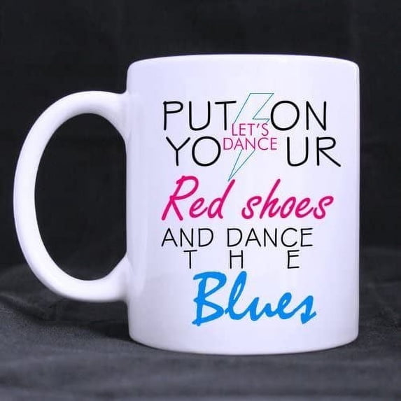 Let's Dance Coffee Mug Gift Idea 11 Ounce