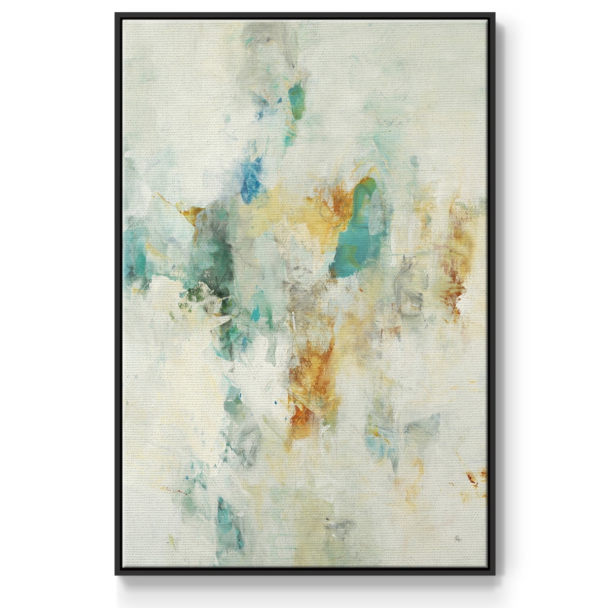Let's Dance Framed Premium Gallery Wrapped Canvas - Ready to Hang - 25 x 37 - Black Floating Frame