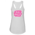 thumbnail image 1 of Let's Dance! Quote Tank Women -Image by Shutterstock, Female Medium, 1 of 4