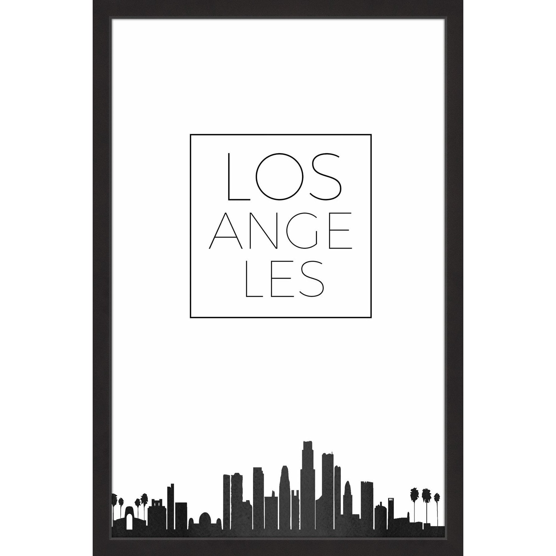 "Let's Do Business - LA II" Framed Painting Print