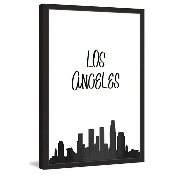 "Let's Do Business - LA III" Framed Painting Print