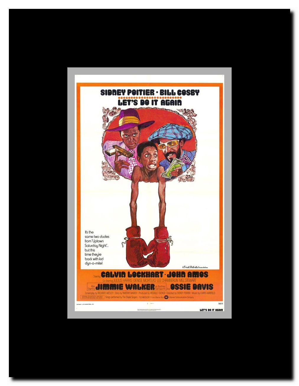 Let's Do It Again Framed Movie Poster