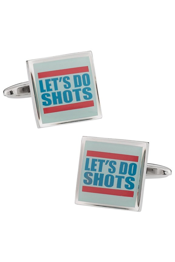 Let's Do Shots Cufflinks Cuff Links by Cuff-Daddy