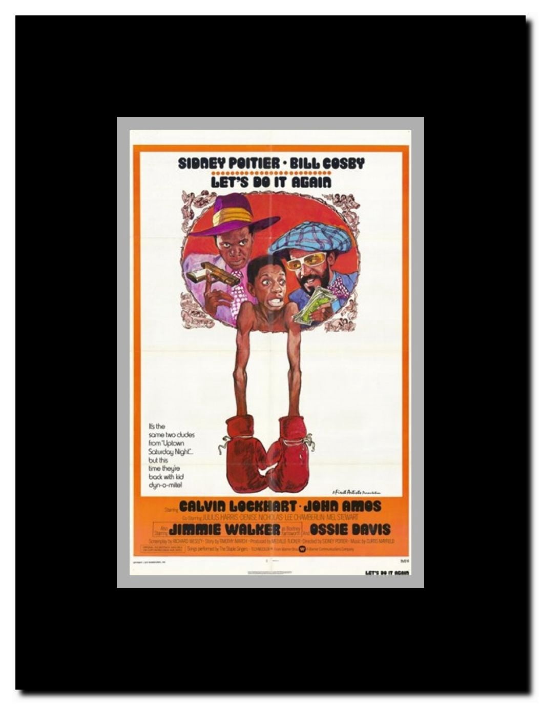 Let's Do it Again Framed Movie Poster