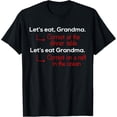 thumbnail image 1 of Let's Eat Grandma Funny T-Shirt Funny Grammar T-Shirt, 1 of 3