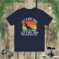 thumbnail image 1 of Let's Eat Kids Let's Eat, Kids Dinosaur Funny Grammar T-rex Unisex T-shirt, 1 of 7