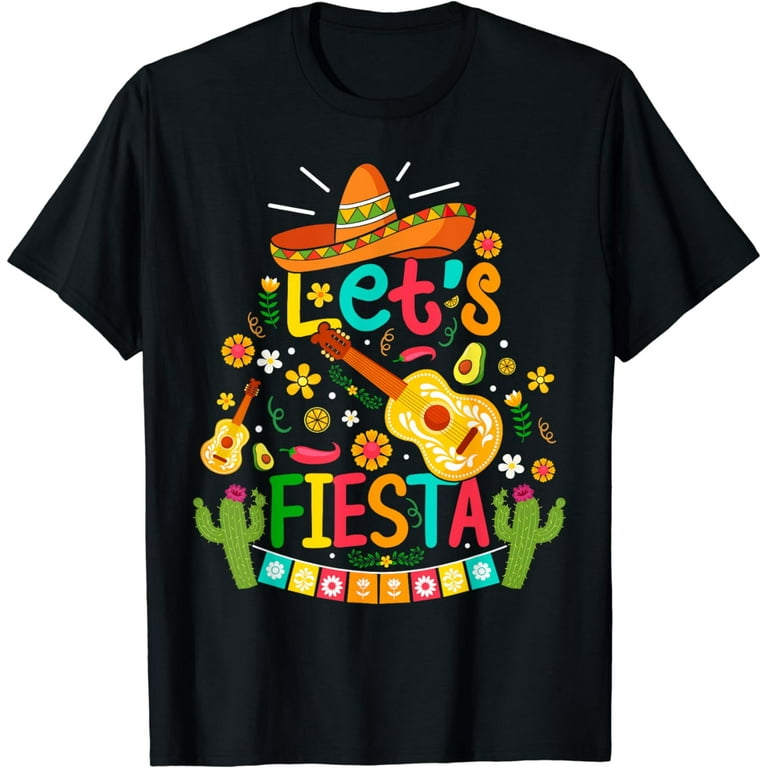 Cinco De Mayo Mexican Hat Fiesta T-Shirt Cinco De Mayo Mexican Hat Fiesta T-Shirt