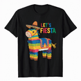 thumbnail image 1 of Let's Fiesta Funny Pinata Cinco De Mayo Mexican Party Pinata T-Shirt, 1 of 5
