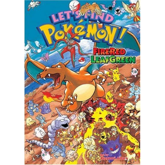 Pre-Owned Let's Find Pokemon! FireRed LeafGreen Paperback