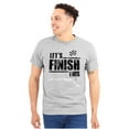 thumbnail image 1 of Let's Finish This Racing Cars Sports Plus Size Crewneck Graphic Tee Shirt Brisco Brands 3X, 1 of 5