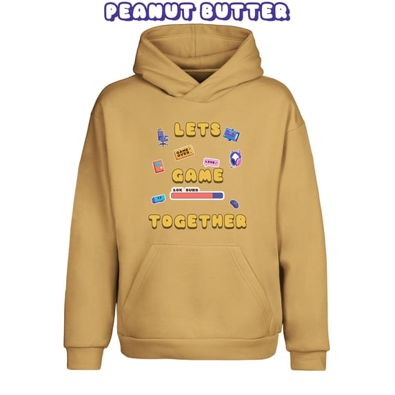 Let's Game Together Pullover Urban Hoodie