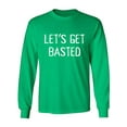 thumbnail image 1 of Let's Get Basted Adult Long Sleeve T-shirt, 1 of 3