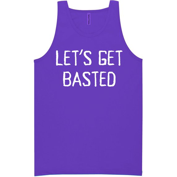 Let's Get Basted Neon Tank Top