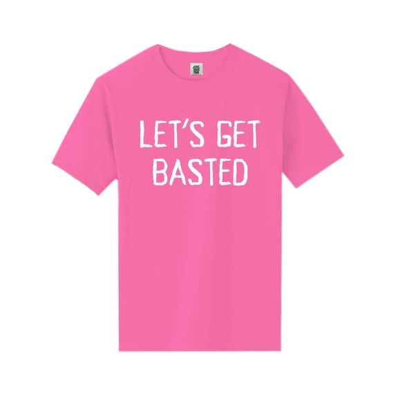 Let's Get Basted Short Sleeve Neon T-Shirt