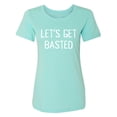 thumbnail image 1 of Let's Get Basted Womens crewneck tee, 1 of 3
