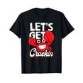 thumbnail image 1 of Let's Get Crackin - Funny Crab Eater Seafood Lover Crab Boil T-Shirt, 1 of 5