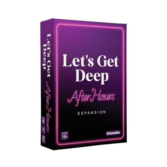 Let's Get Deep: After Hours Expansion pack, Includes 100 cards to add to the Core Game, Valentine’s Day Couples Game, by What Do You Meme?