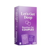 Let’s Get Deep - Intimacy Card Game with 200 Questions, Perfect for Date Nights, Gifts for Bride to Be