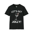 thumbnail image 1 of Let's Get Jolly - Christmas Funny Unisex Softstyle T-Shirt, 1 of 3