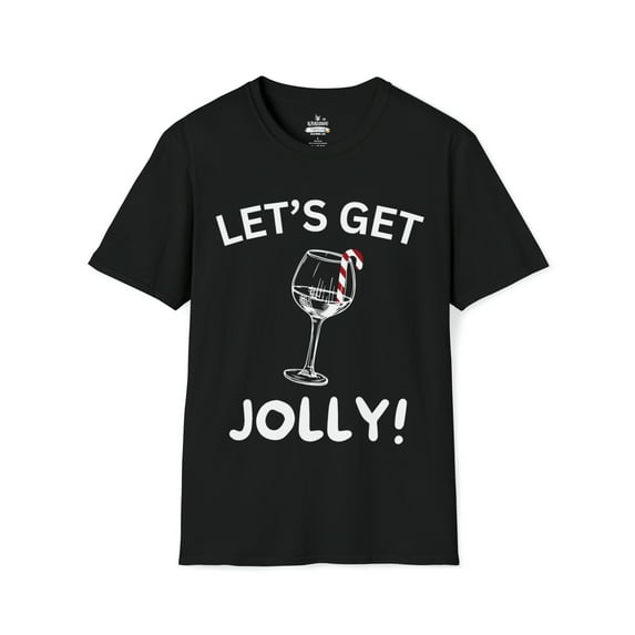 Let's Get Jolly - Christmas Funny Unisex Softstyle T-Shirt