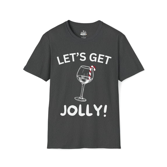 Let's Get Jolly - Christmas Funny Unisex Softstyle T-Shirt