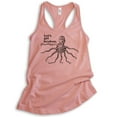 thumbnail image 1 of Let's Get Kraken Tank Top, Ladies Racerback Tank Top, Animal Pun Tank, Funny Octopus Tank, Giant Squid Tank, Desert Pink, XX-Large, 1 of 3