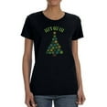 thumbnail image 1 of Let's Get Lit Christmas T-Shirt Women -Smartprints Designs, Female Small, 1 of 4
