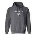 thumbnail image 1 of Let's Get Lit (Menorah) Adult Hooded Sweatshirt, 1 of 3