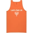 thumbnail image 1 of Let's Get Lit (Menorah) Neon Tank Top, 1 of 1