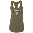 thumbnail image 1 of Let's Get Lit (Menorah) Racerback Tank, 1 of 3