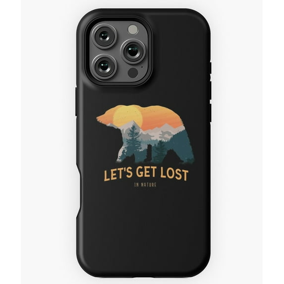 Let's Get Lost in Nature Art - Trendy Everyday Phone M97 N3595 Phone Case for iPhone 17 16 15 14 13 12 11 Pro Max