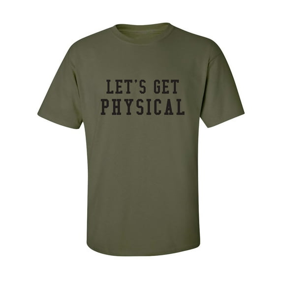 Let's Get Physical Adult Short Sleeve T-shirt
