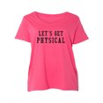thumbnail image 1 of Let's Get Physical Womens Plus Size Scoopneck Tee, 1 of 1