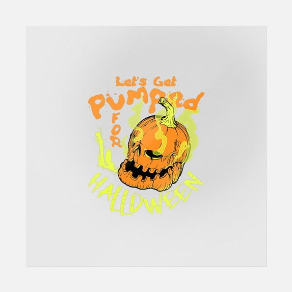 Let's Get Pumped For Halloween Transfer