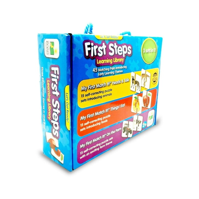 Let's Get Ready! First Steps Learning Library Collection Box [3 Sets in