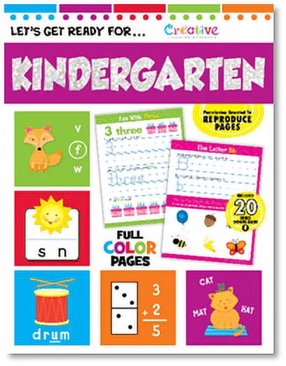 Let’s Get Ready for Kindergarten Workbook, 256 pages - Walmart.com